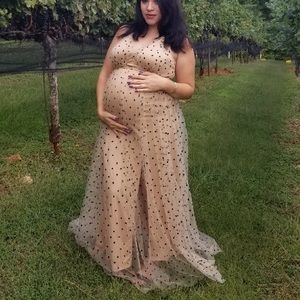 Polka dot frenzy maxi